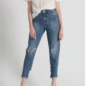 One Teaspoon High waist Mom Jeans(Size 32)